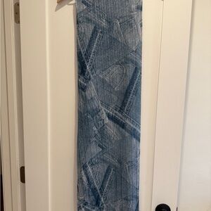 Good American Blue Denim Sarong
